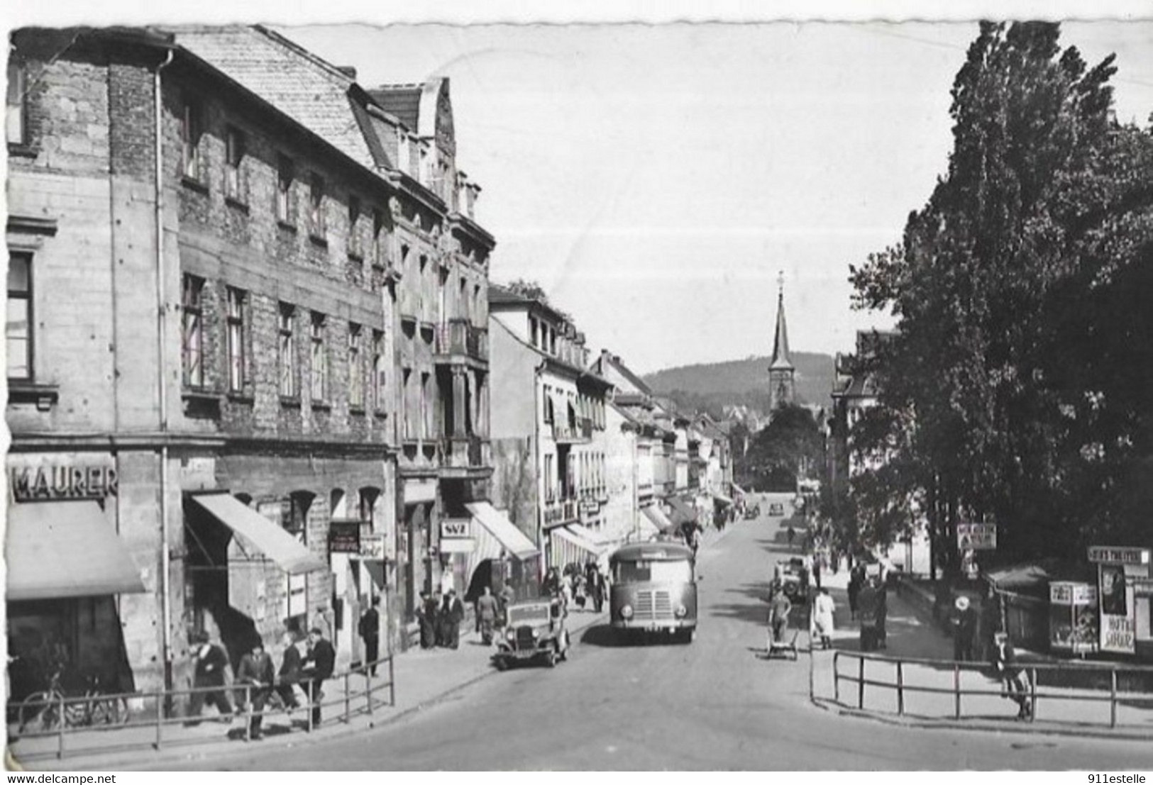 ST WENDEL .  BLICK VON BAHNHOF - Kreis Sankt Wendel