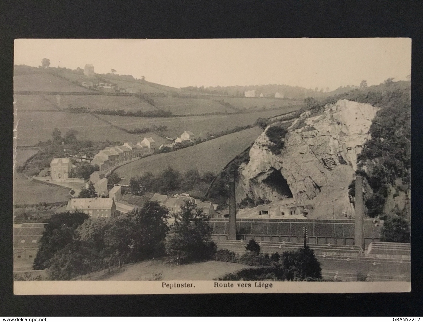 PEPINSTER «  ROUTE VERS LIÈGE « PANORAMA. - Pepinster