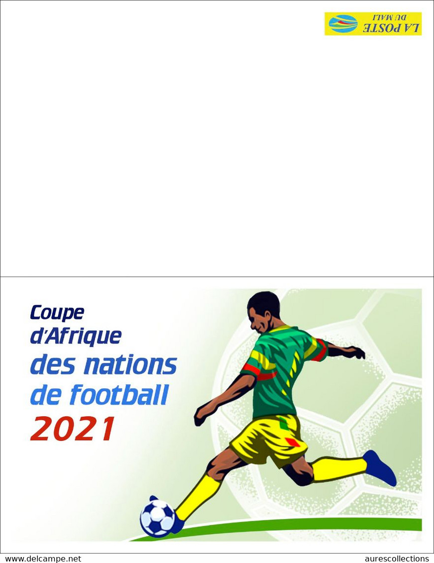 MALI 2022 BOOKLET CARNET SHEETLET FEUILLET 10V - FOOTBALL AFRICA CUP OF NATIONS COUPE D'AFRIQUE CAMEROUN 2021 - RARE MNH - Coupe D'Afrique Des Nations