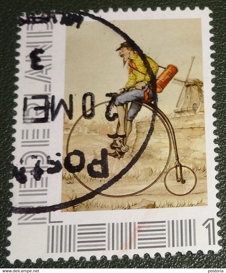 Nederland - NVPH - 2751-Af-10 - 2012 - Persoonlijk Gebruikt - Pieck - Oud Hollands Vervoer - Velocipede - Personalisierte Briefmarken