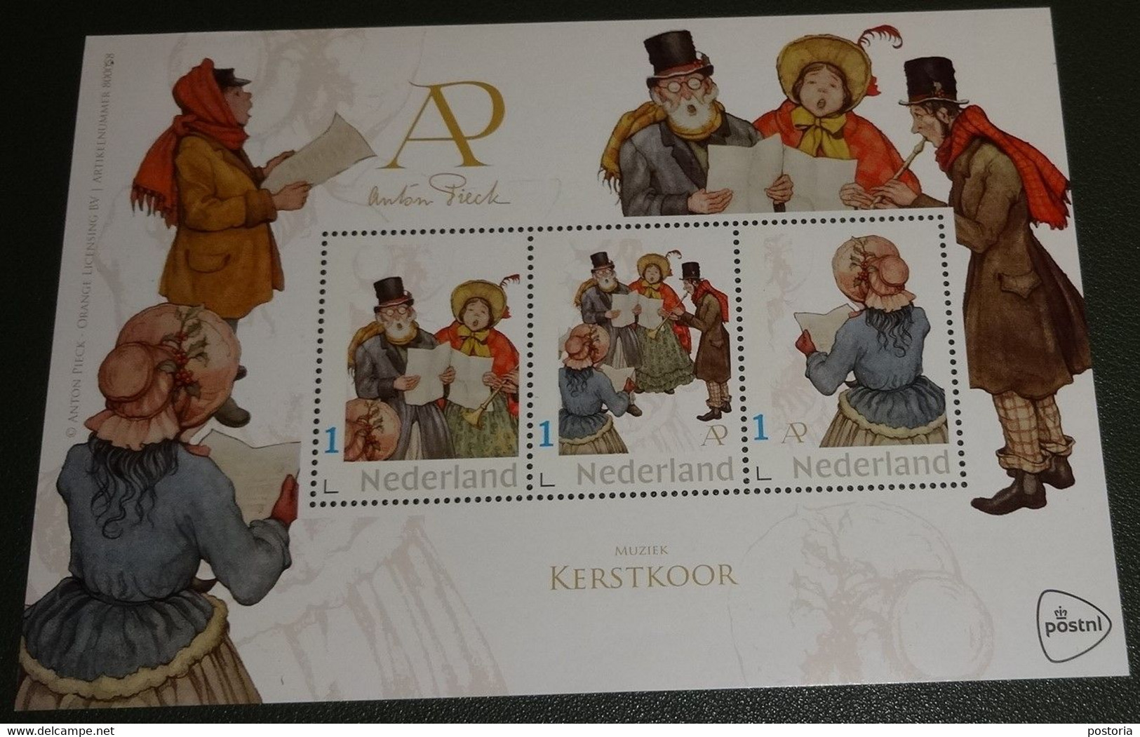 Nederland - NVPH - Persoonlijk Postfris - Pieck - Kerstkoor - Personalisierte Briefmarken