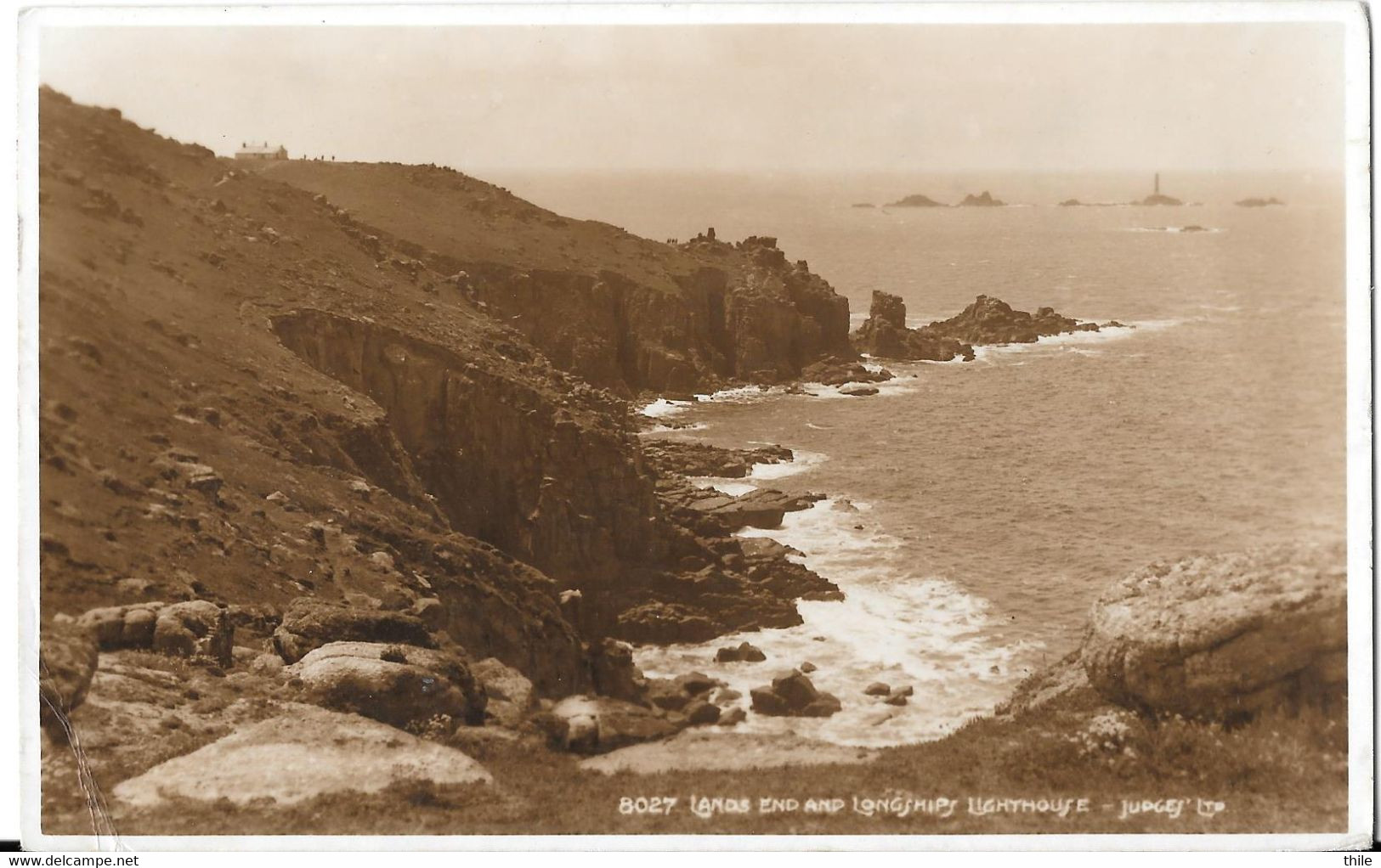 Land's End And Longships Lighthouse - Land's End