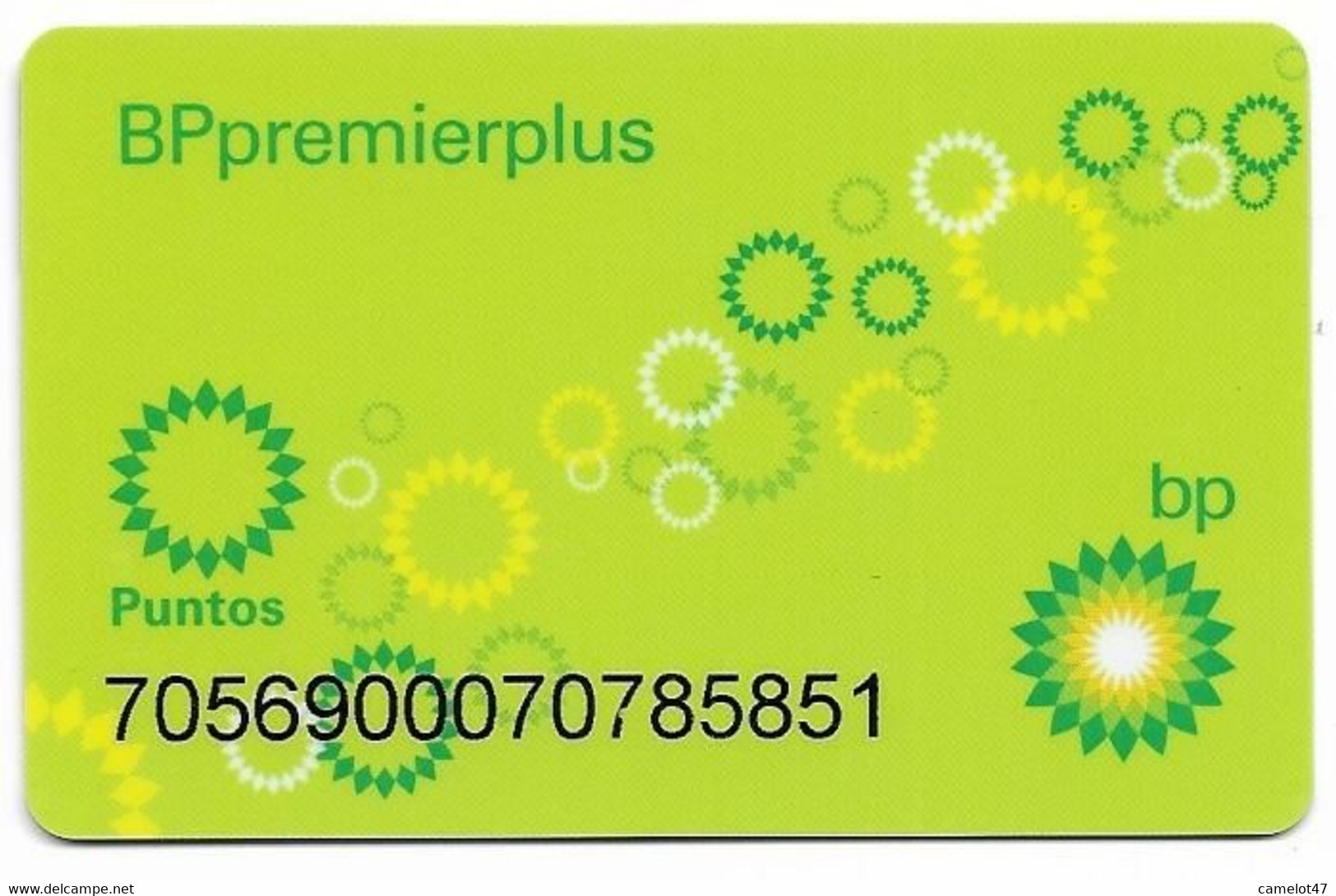 BP Spain, Gas Stations Rewards Magnetic Card, # Bp-1  NOT A PHONE CARD - Oil