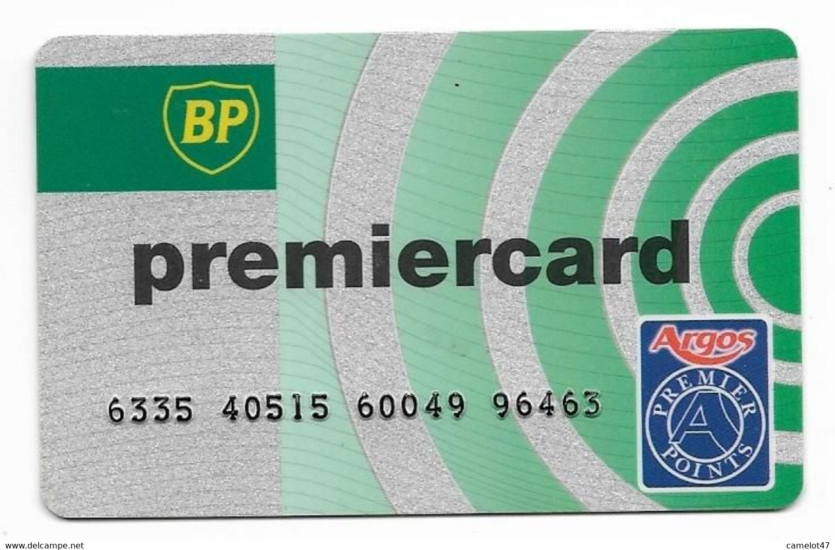 BP United Kingdom, Gas Stations Rewards Magnetic Card, # Bp-4  NOT A PHONE CARD - Olie