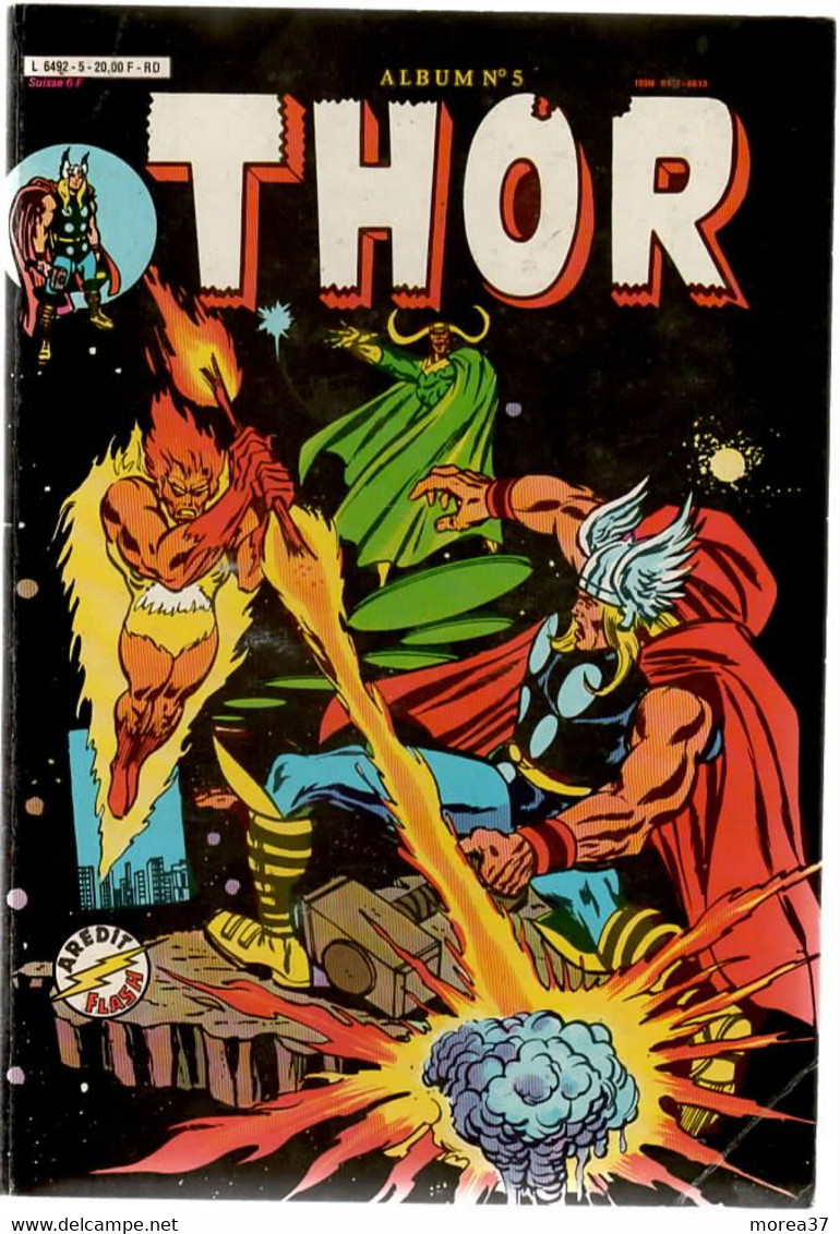 THOR    Album  N°5 Comprenant 2 Histoires 9 Et 10    Ant1 - Thor