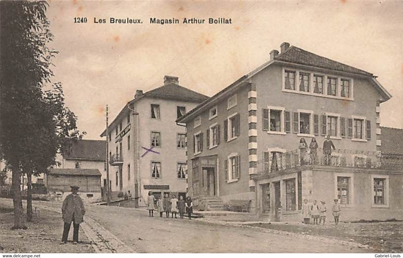 Les Breuleux Magasin Arthur Boillat - Les Breuleux