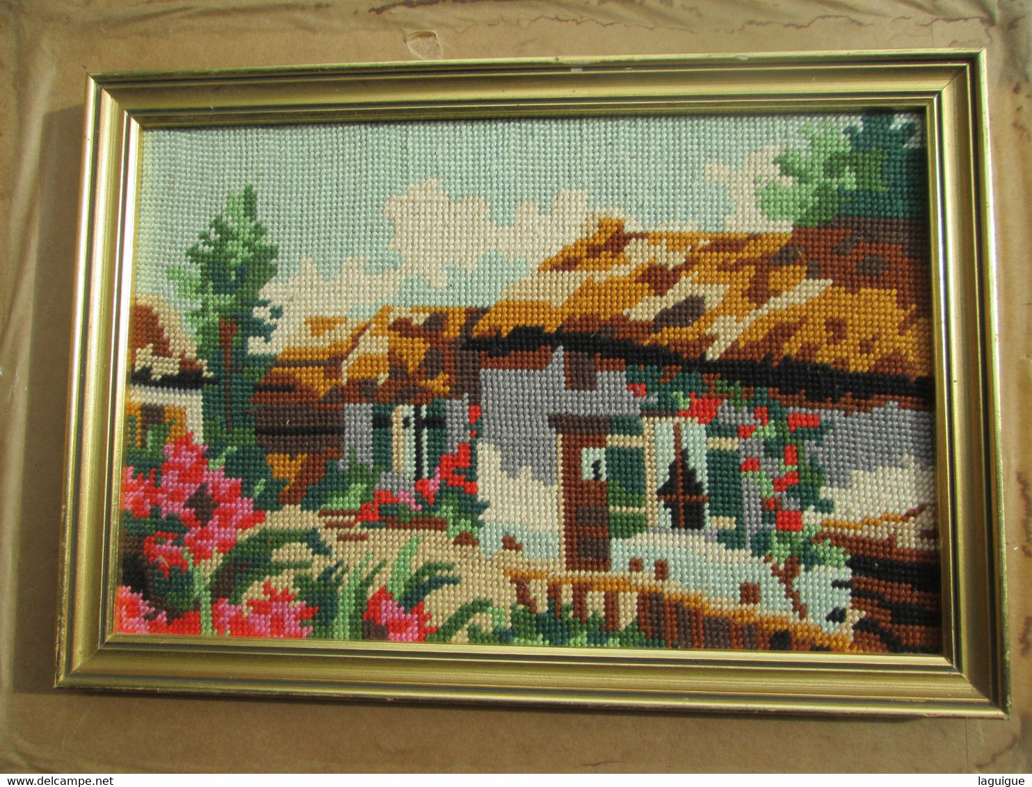 CANEVAS ENCADRE 36 X 25 Cm - Tapijten