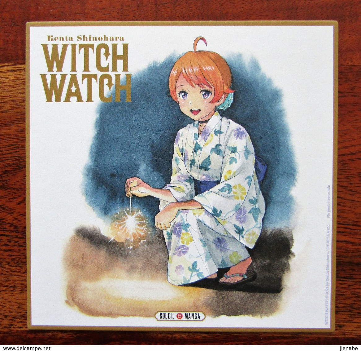 Ex Libris " Witch Watch Par Kenta Shinohara - Illustrateurs J - L