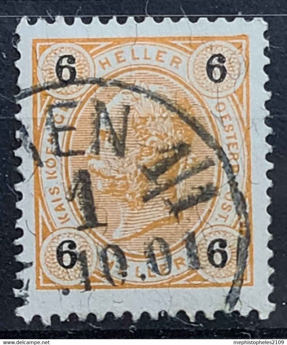 AUSTRIA 1899 - Canceled - ANK 73 Perf. 13 X 13 - Gebraucht
