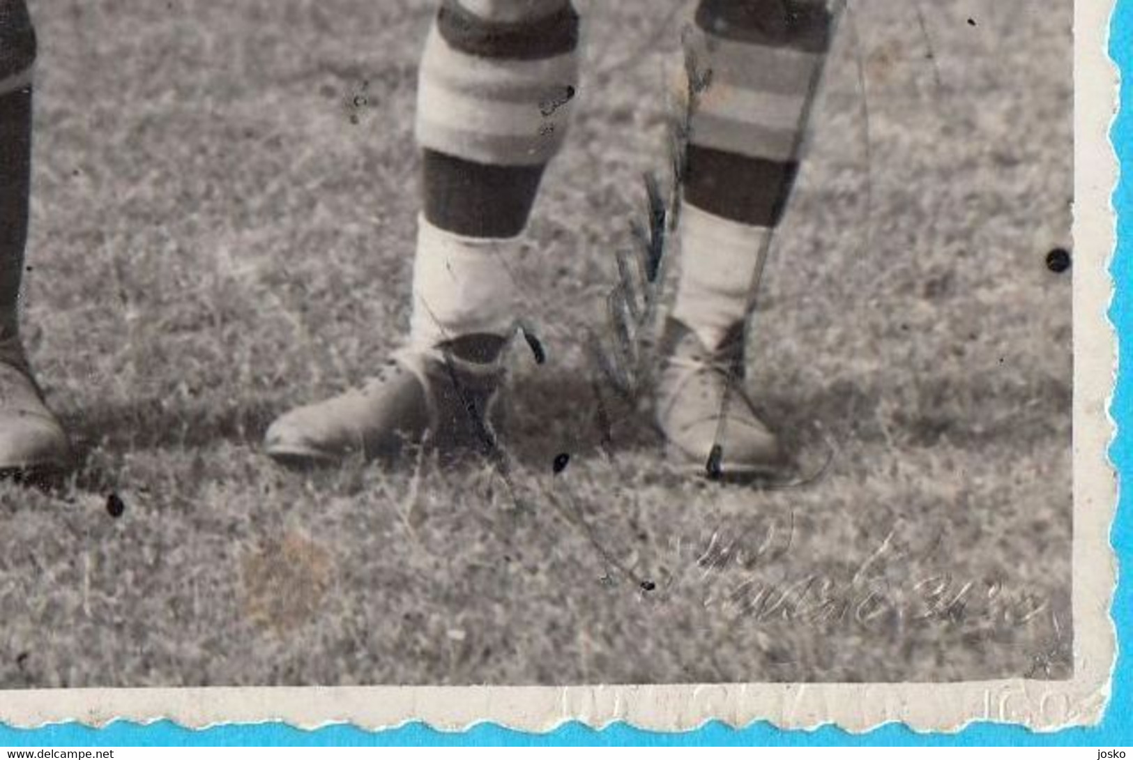 ANTONIO FUENTES FAJARDO & FRANCISCO ROIG ZAMORA Orig. Autographs 1940s (RC Celta De Vigo) * Football Futbol Spain Espana - Autographes