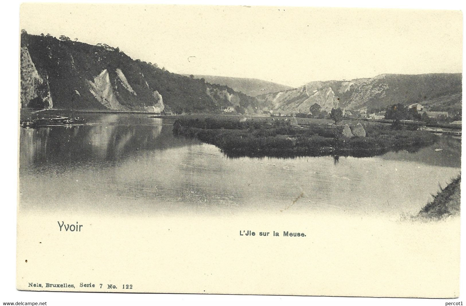 JM28.09 / CPA / YVOIR - L ILE SUR LA MEUSE - Yvoir