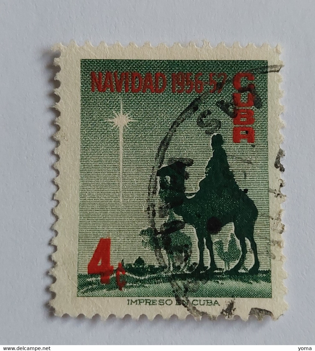 N° 446       Noël 1956 - Used Stamps