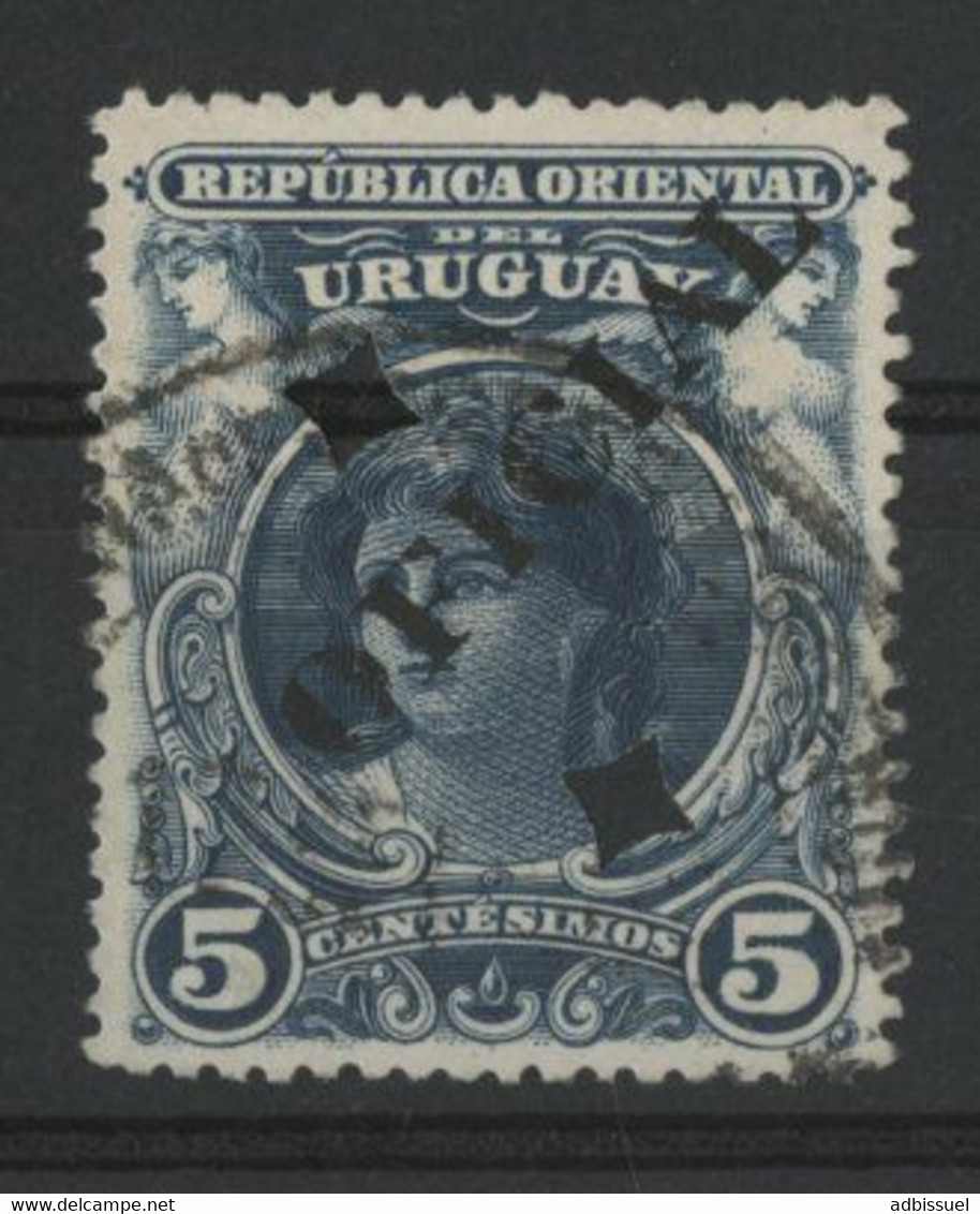 URUGUAY N° 154 Perforado "Dos Estrellas" / Perfin / Perforé. - Uruguay