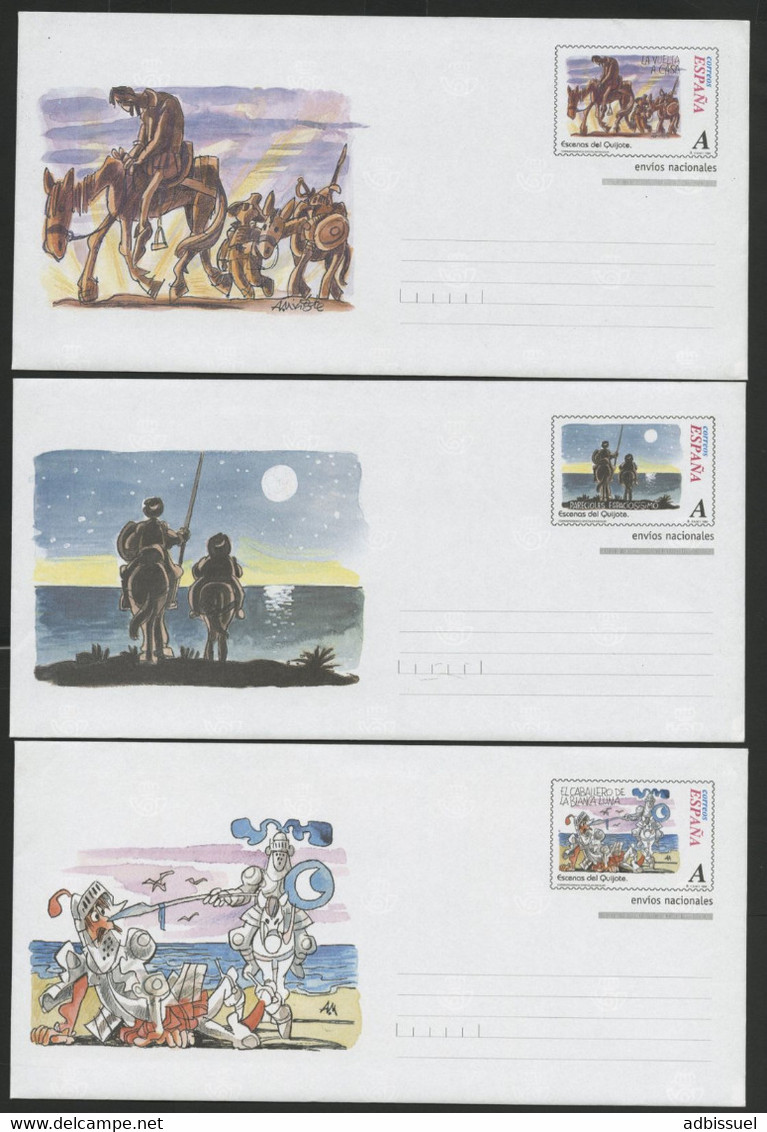 ESPAGNE DON QUICHOTTE ESCENAS DEL QUIJOTE 13 Enveloppes Neuves Différentes. TB - 1931-....