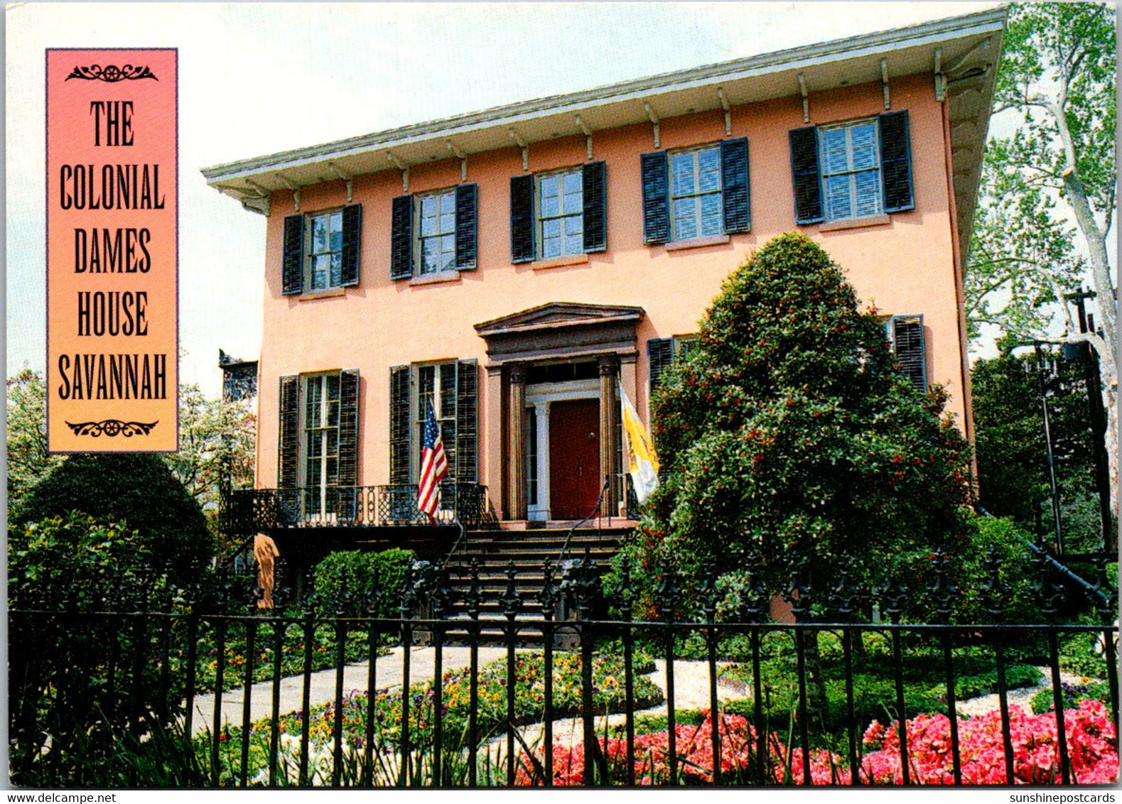 Georgia Savannah The Colonial Dames House - Savannah