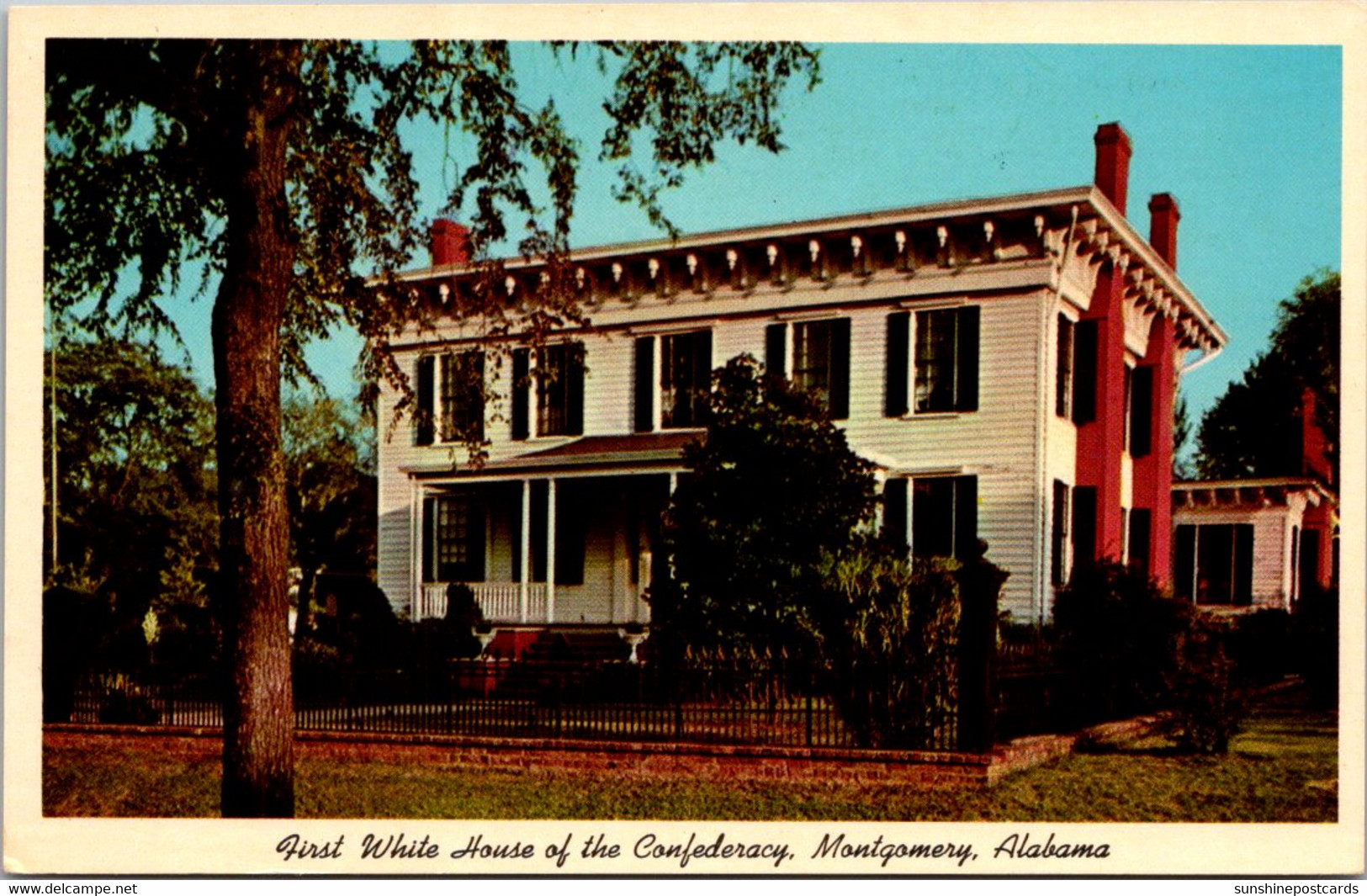 Alabama Montgomery First White House Of The Confederacy - Montgomery