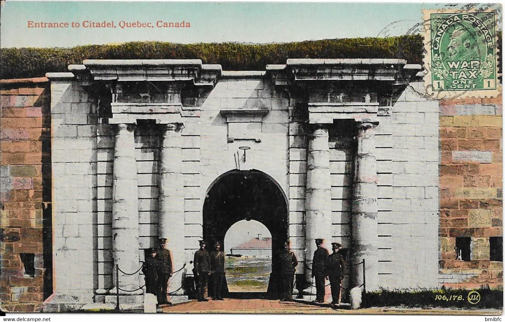 Entrance Citadel,  Québec. Canada - Québec - La Citadelle