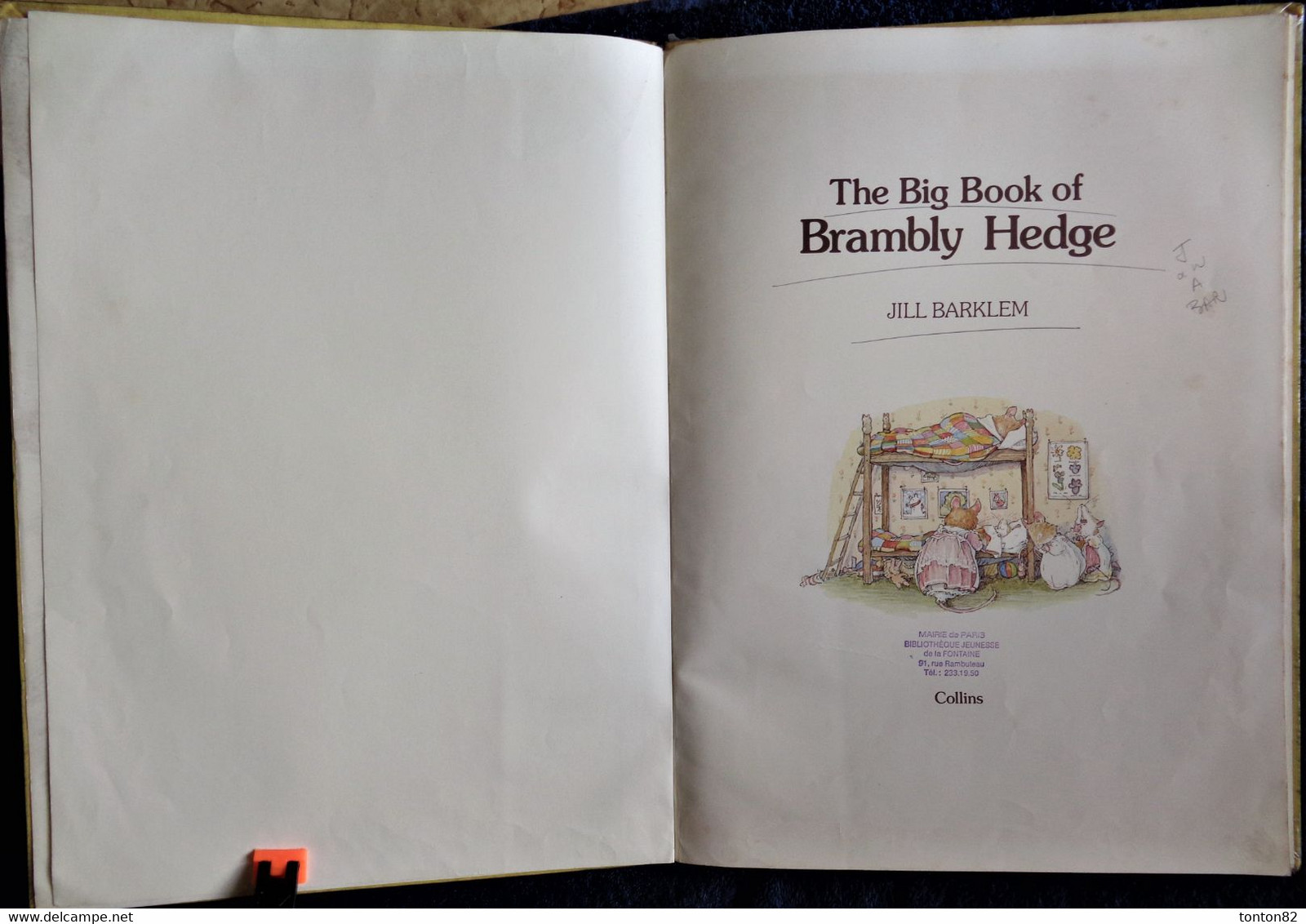 Jill Barklem - The Big Book Of Brambly Hedge - Collins - ( 1981 ) - Texte En Anglais . - Autres & Non Classés