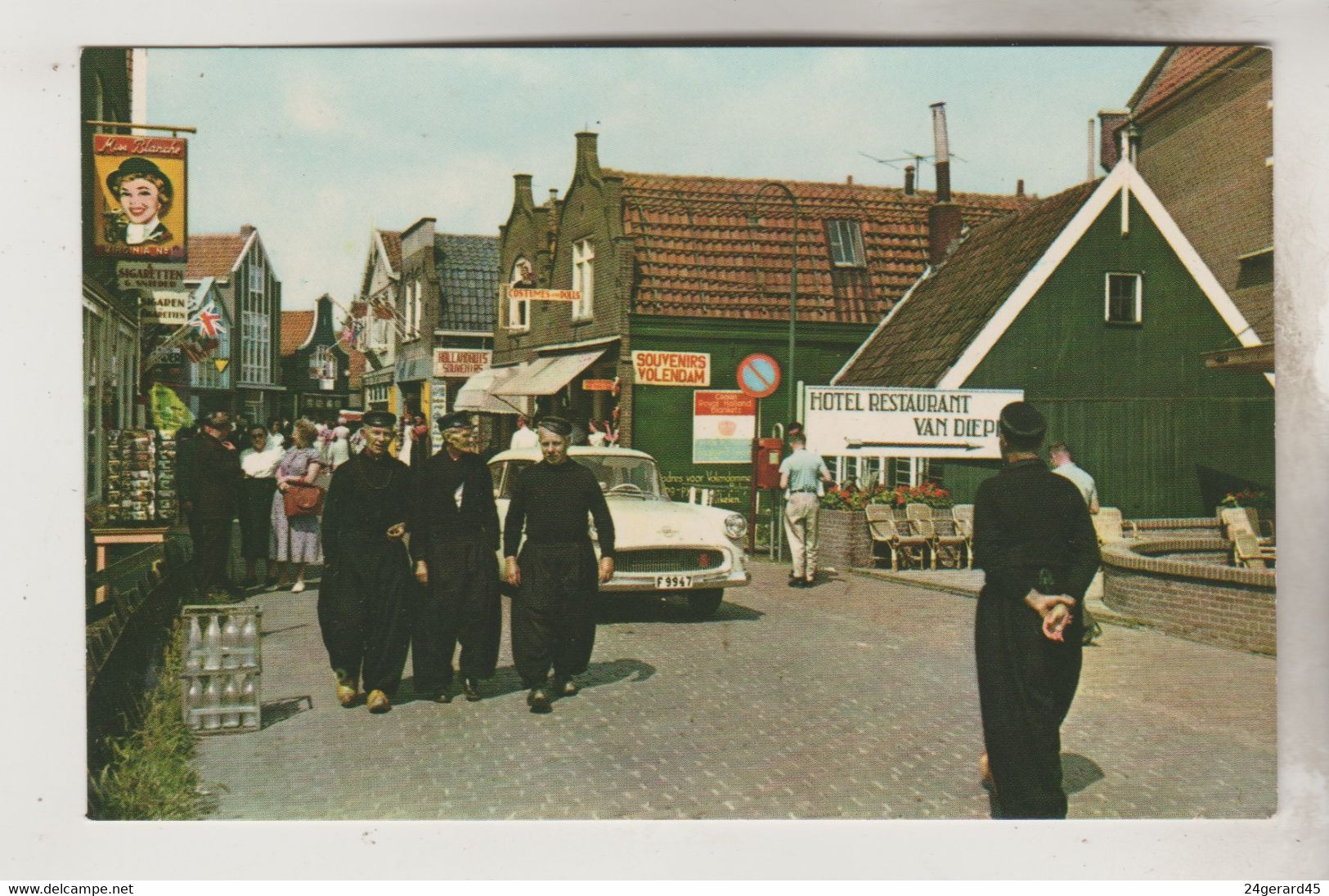 CPSM EDAM VOLENDAM (Pays Bas-Noord Holland) - VOLRNDAM Une Rue Commerçante Et Très Animée - Edam