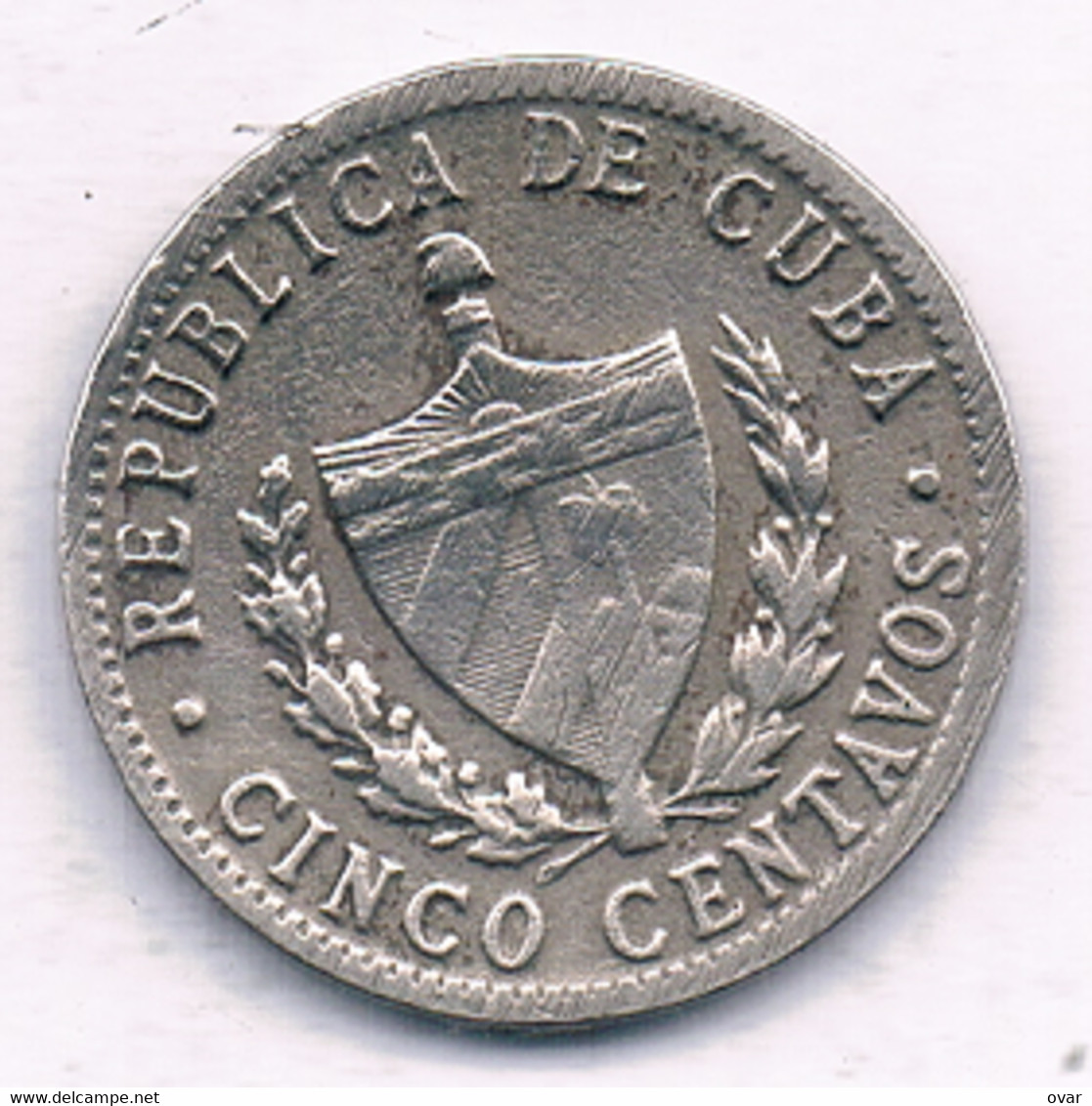5 CENTAVOS 1961 CUBA /17248/ - Cuba