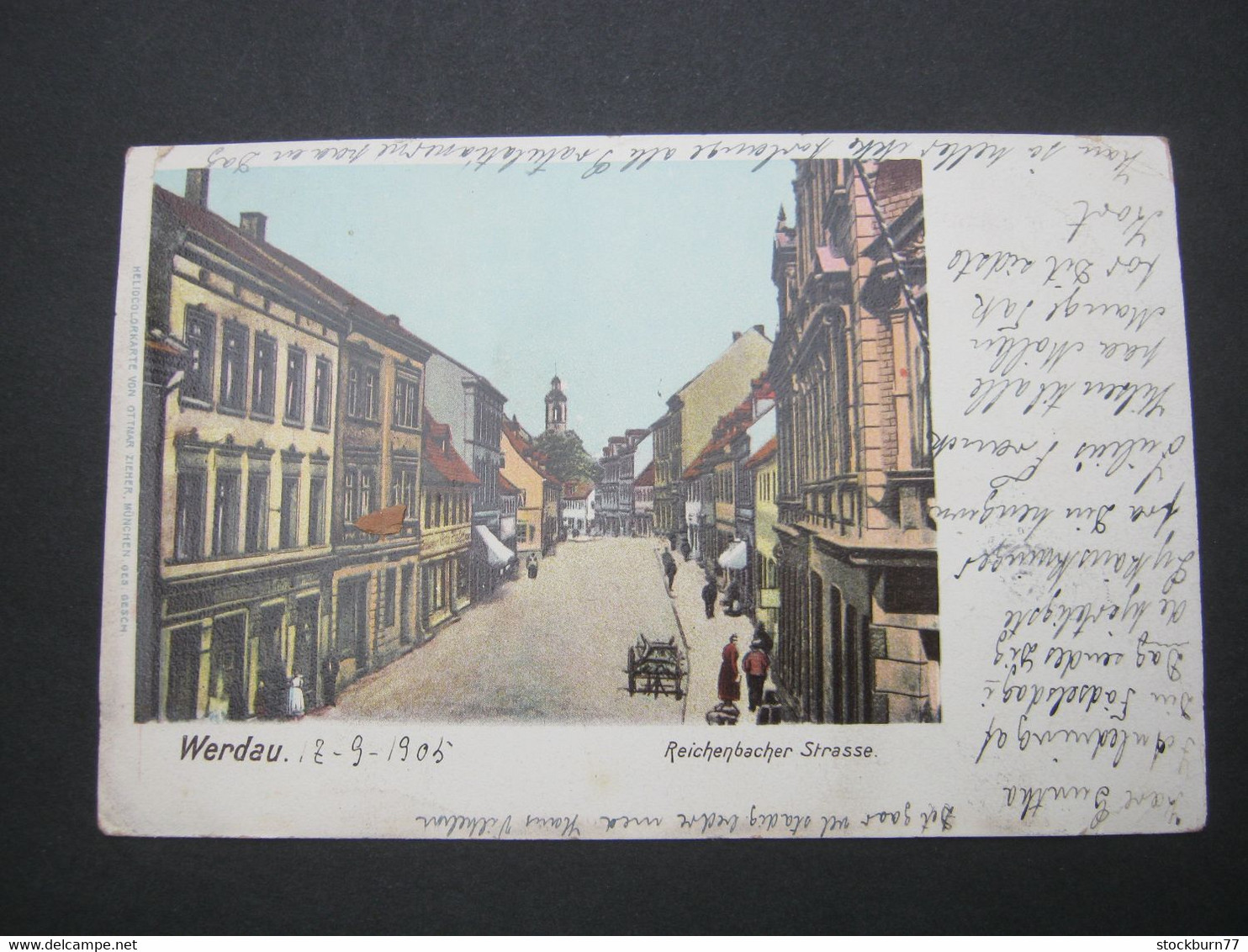 WERDAU  ,  Schöne Karte Um 1905 - Werdau