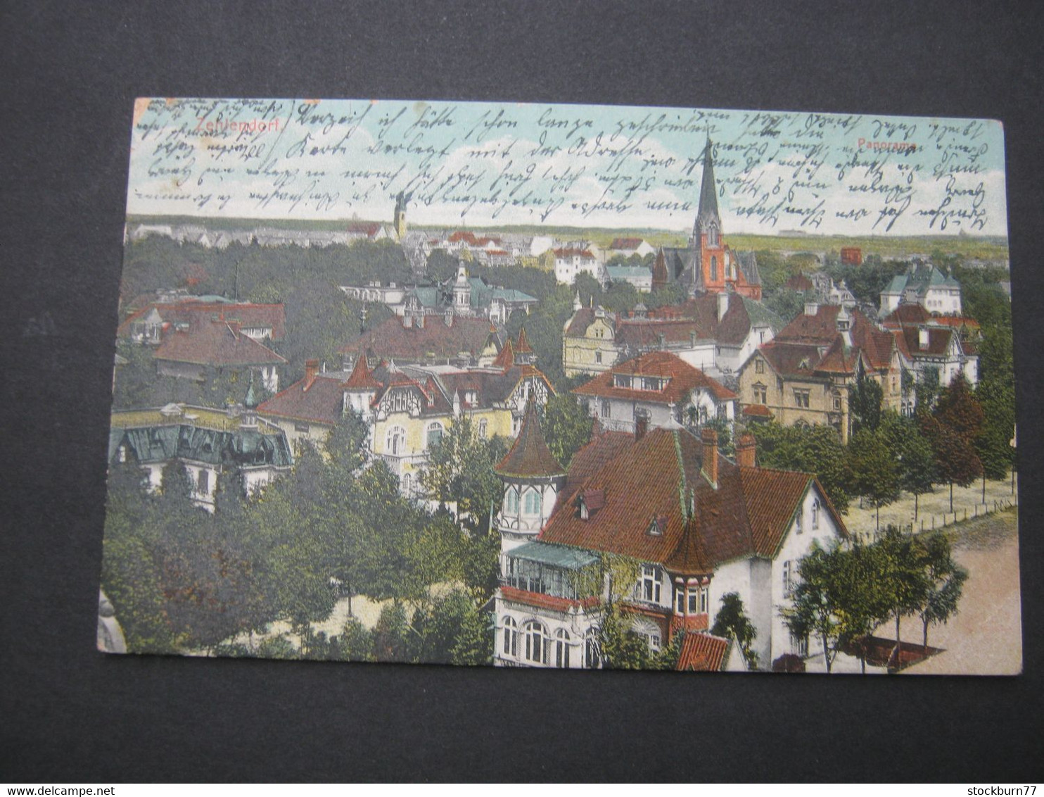 BERLIN ZEHLENDORF  ,  Schöne Karte Um 1919 - Zehlendorf