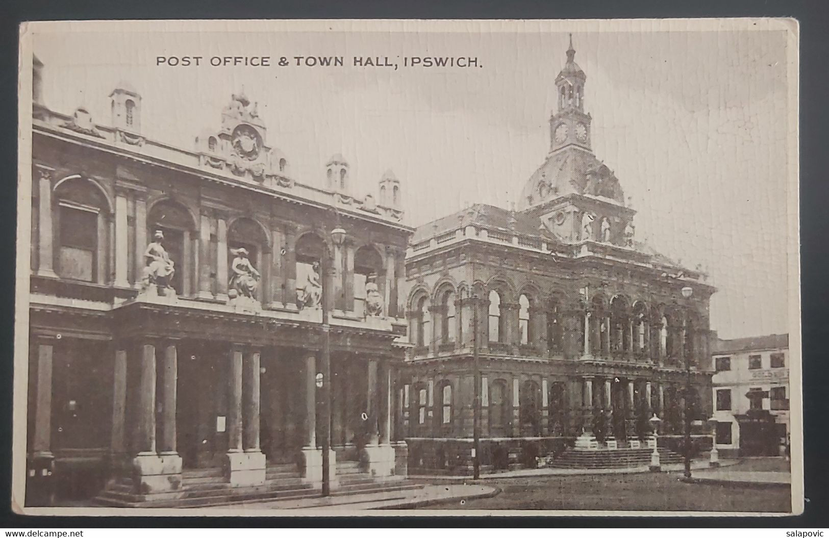 United Kingdom, Post Office & Town Hall, Ipswich - Ipswich