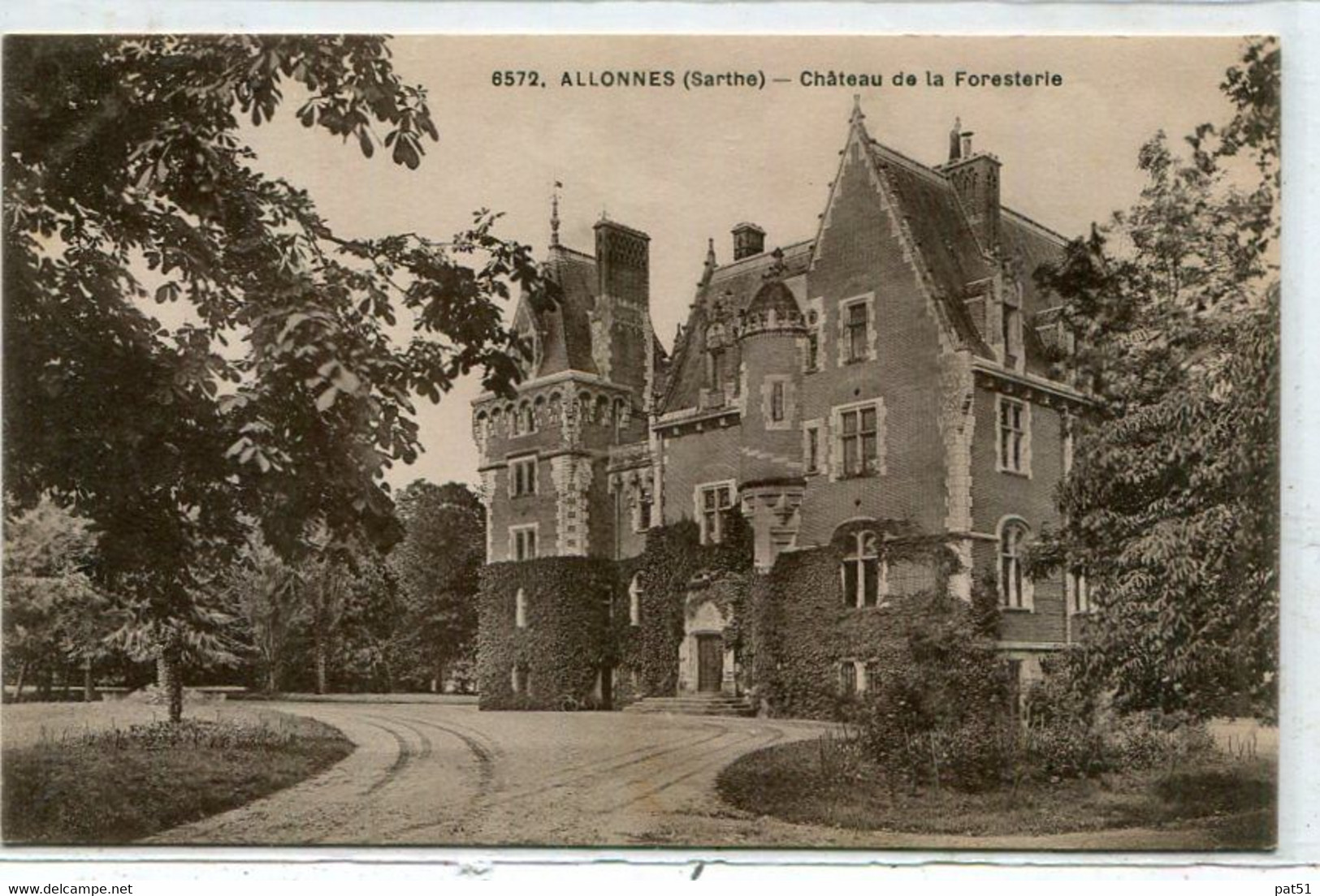 72 - Allonnes : Château De La Foresterie - Allonnes