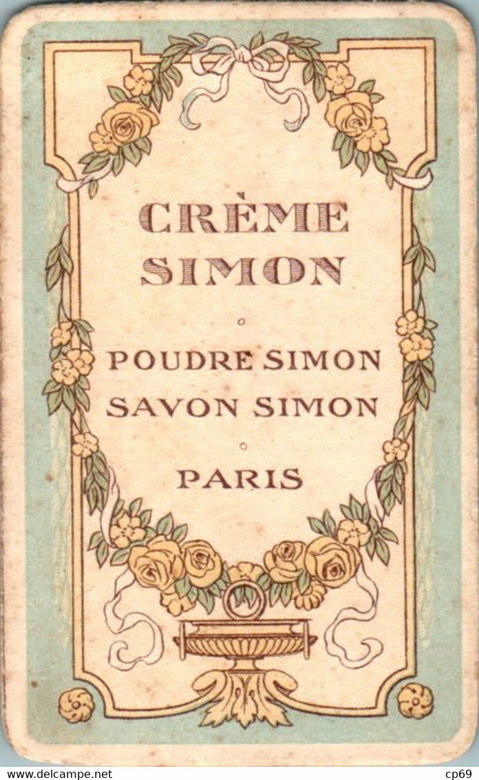 Carte Parfumée Parfum Crème Simon Poudre Simon Savon Simon à Paris En TB.Etat - Non Classificati