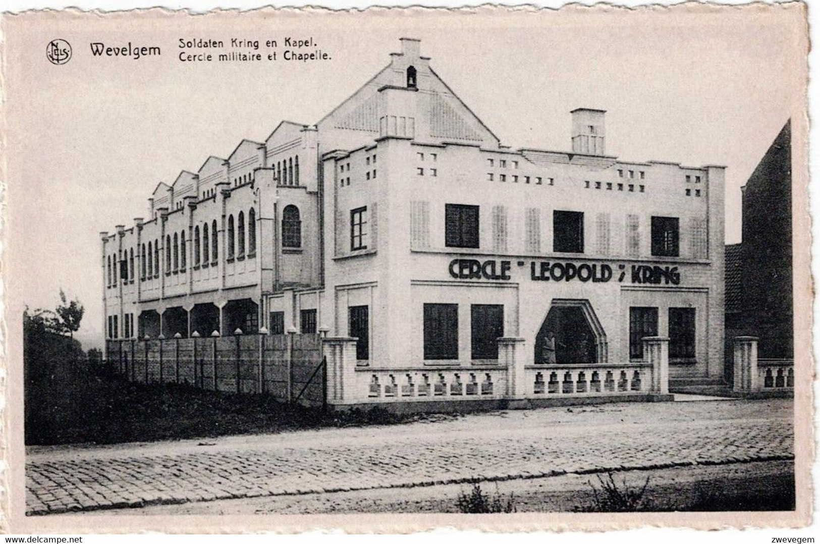 WEVELGEM - Soldaten Kring En Kapel - Cercle Millitaire Et Chapelle - Wevelgem