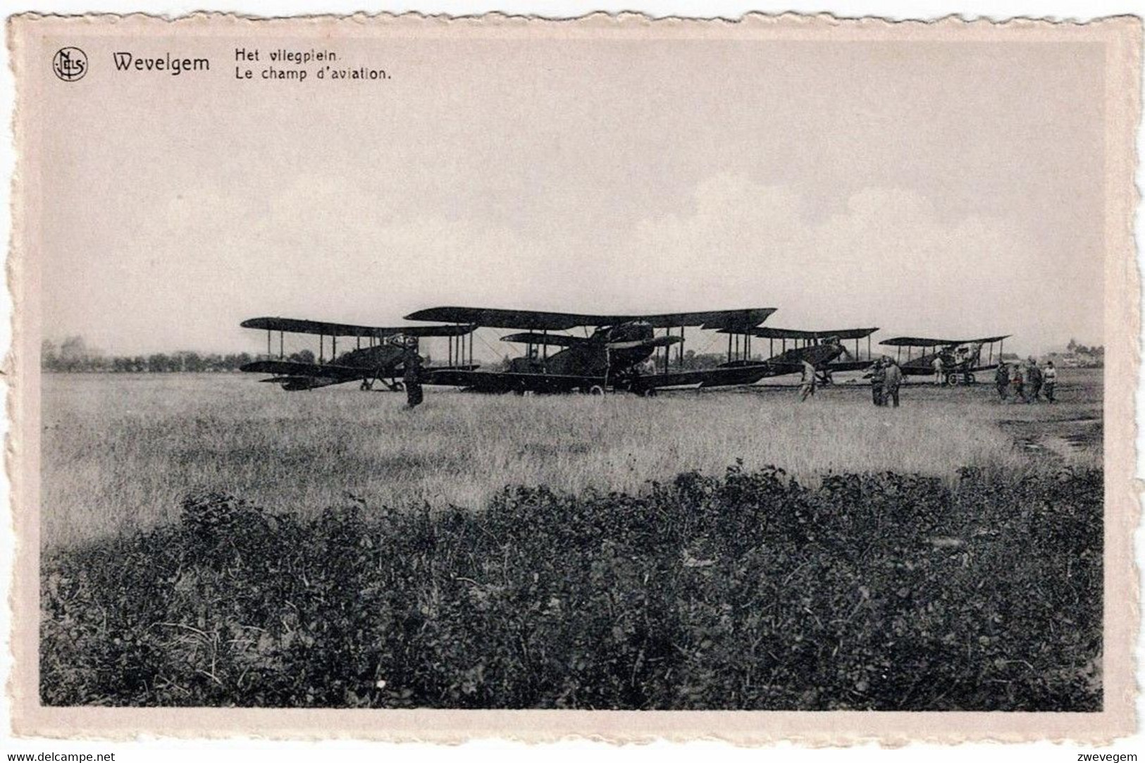 WEVELGEM - Het Vliegplein - Le Champ D'aviation. - Wevelgem