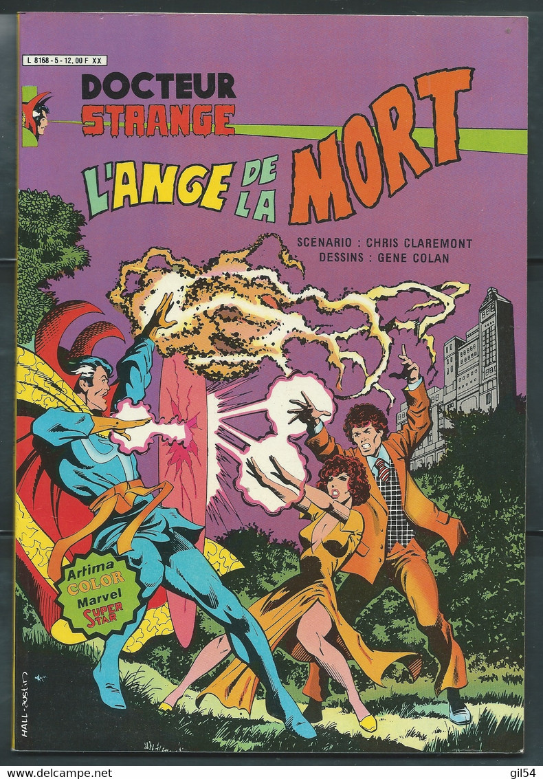 DOCTEUR STRANGE N° 5 - L'ANGE DE LA MORT    10/ 1982  Par Aredit -  Fau 12503 - Strange