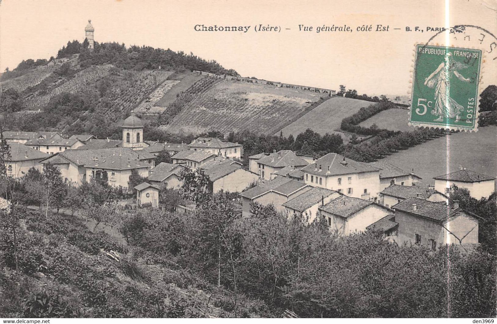 CHATONNAY (Isère) - Vue Générale, Côté Est - Châtonnay