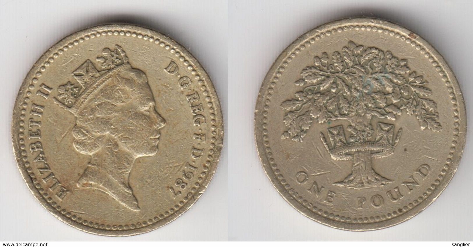 ONE POUND 1987 - 1 Pound