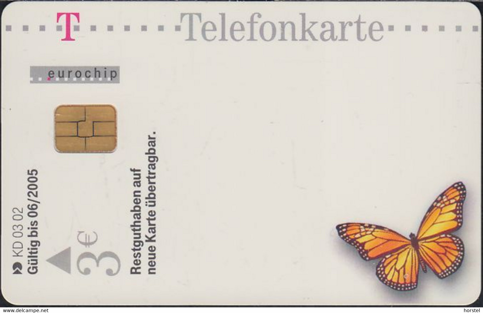GERMANY KD3/02 - Schmetterlinge - Butterfly - KD-Serie : Ringraziamenti