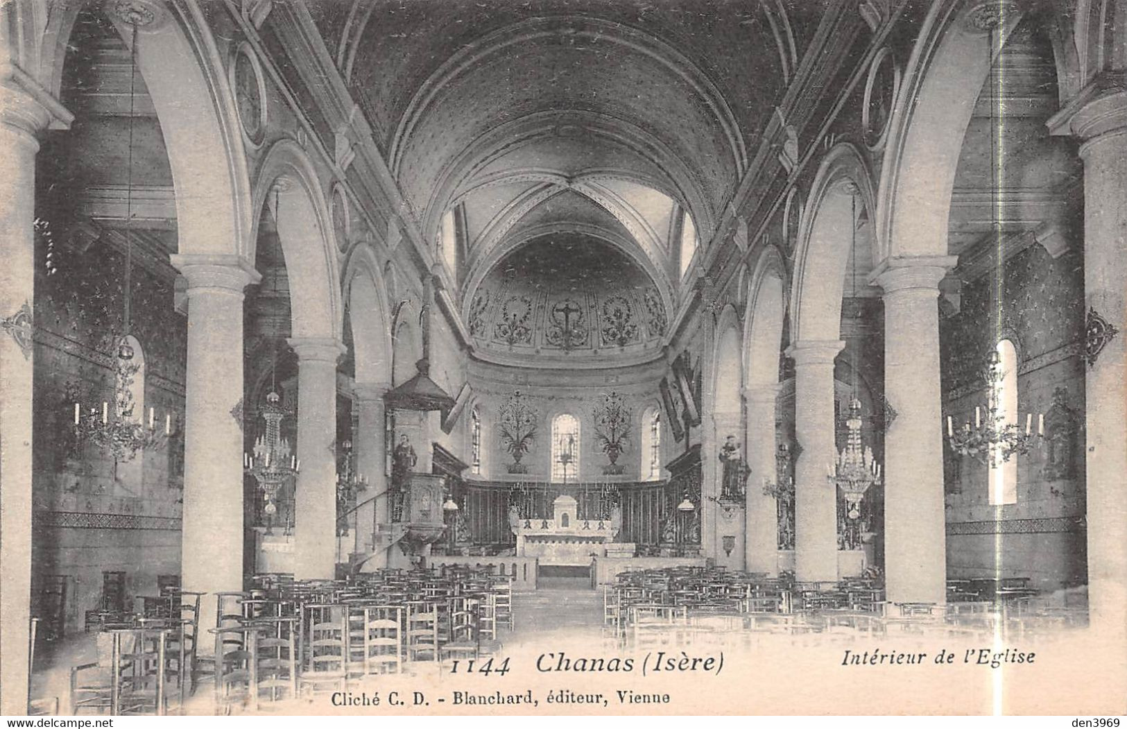 CHANAS (Isère) - Intérieur De L'Eglise - Chanas