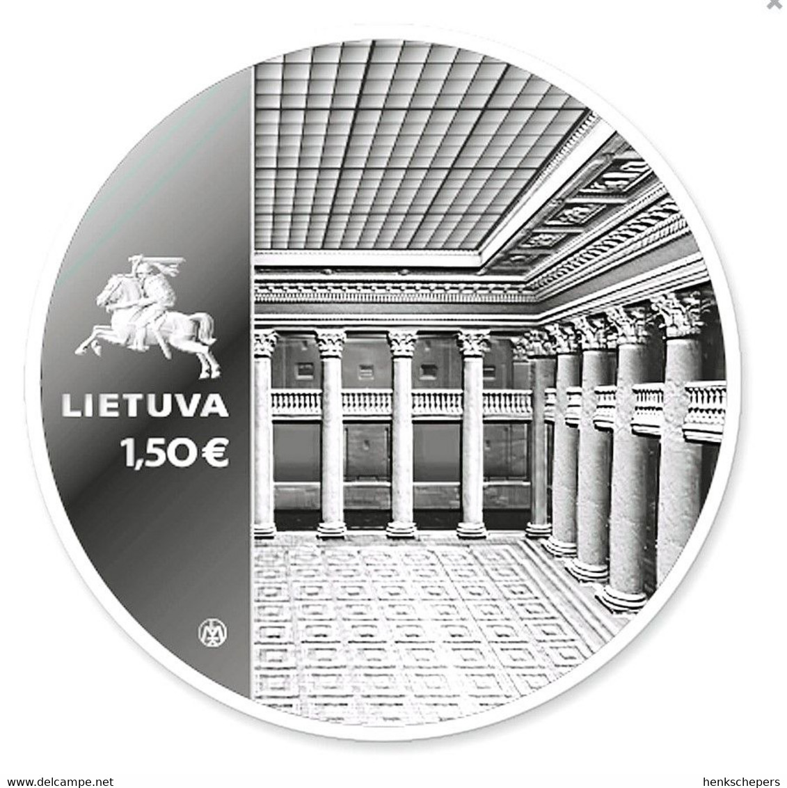 1.50 Euro 2022 Lithuania Coin - 100th Anniversary Of The Bank Of Lithuania UNC - Lithuania
