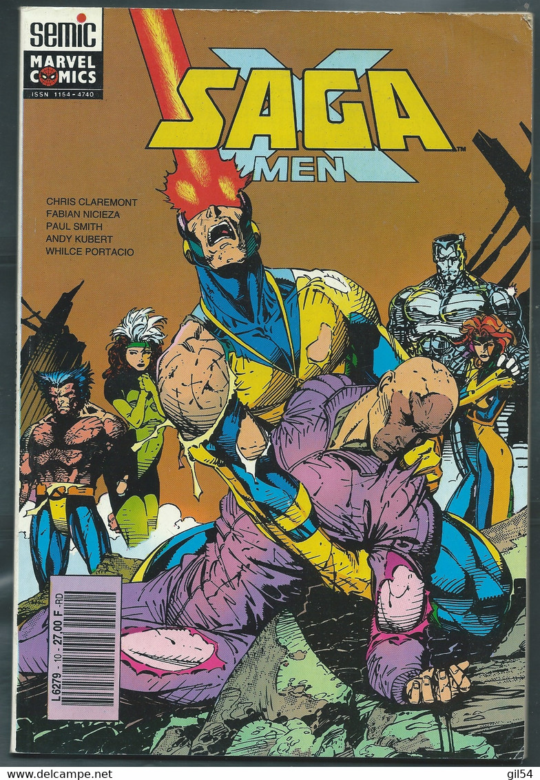 BD - X Men Saga N° 10 - (Semic Marvel Comics 1992  Fau 12704 - XMen