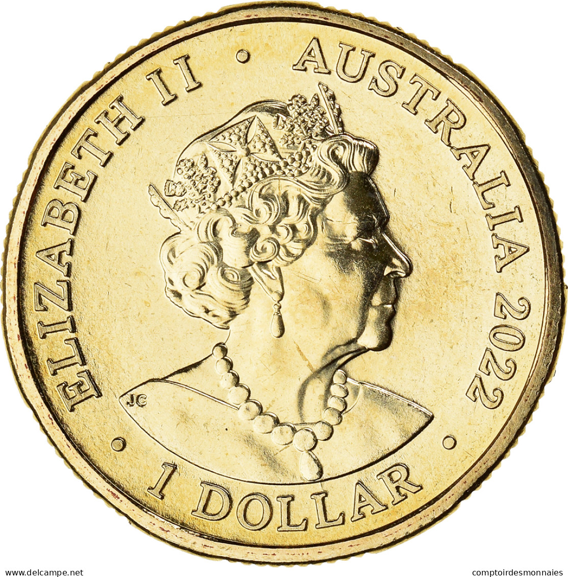Monnaie, Australie, Dollar, 2022, Lunar Circle, FDC, Bronze-Aluminium - Dollar