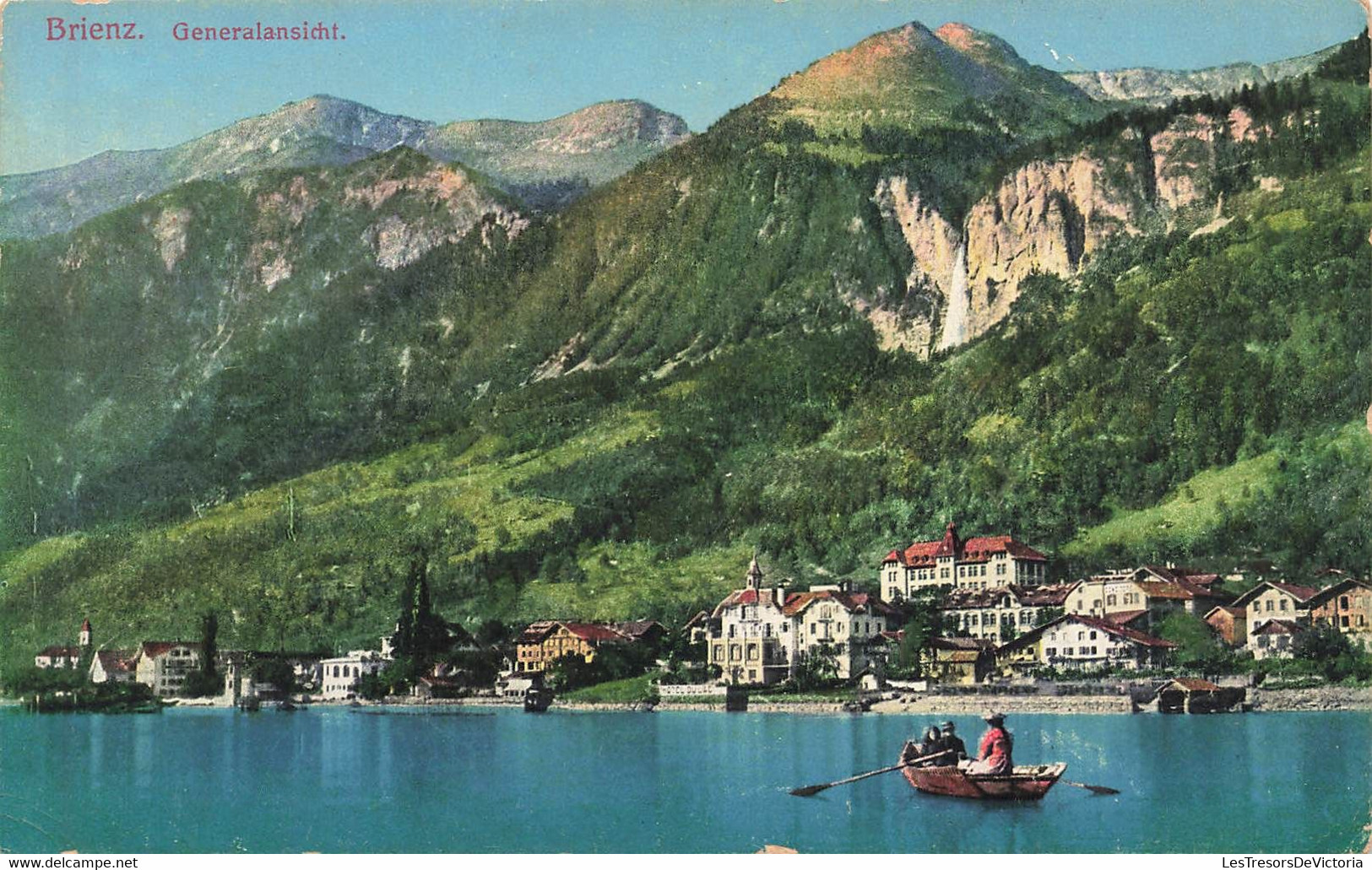 CPA Suisse - Brienz Generalansicht - Colorisé - Brienz