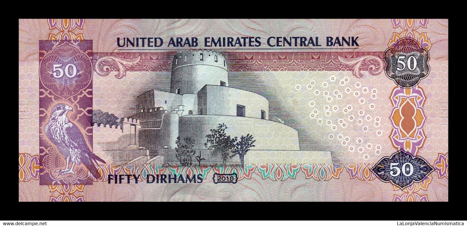 Emiratos Árabes Unidos 50 Dirhams 2016 Pick 29f SC UNC - United Arab Emirates