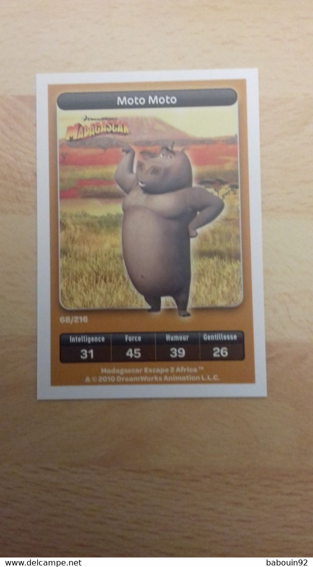 Carte Panini Dreamworks N°68/216 - Autres & Non Classés