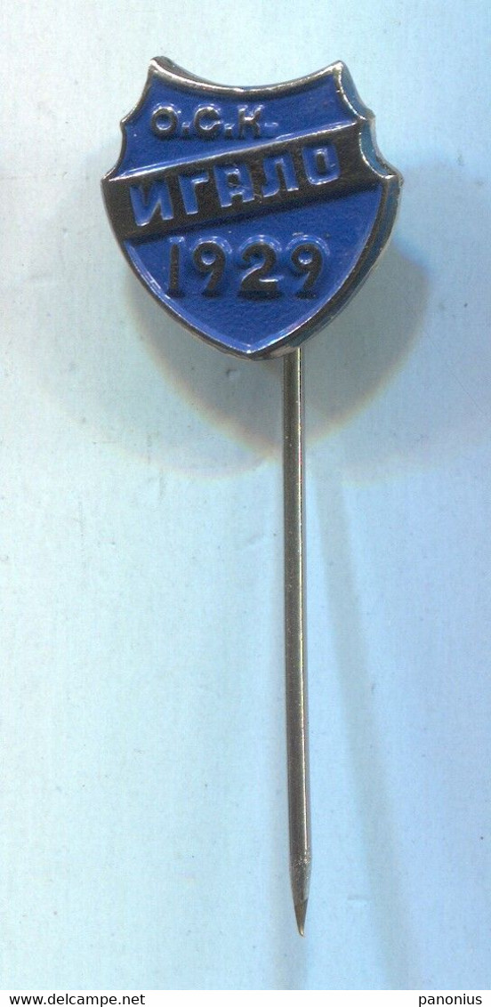 Football Soccer Futbol Calcio - FK IGALO Montenegro, Vintage Pin Badge Abzeichen - Calcio