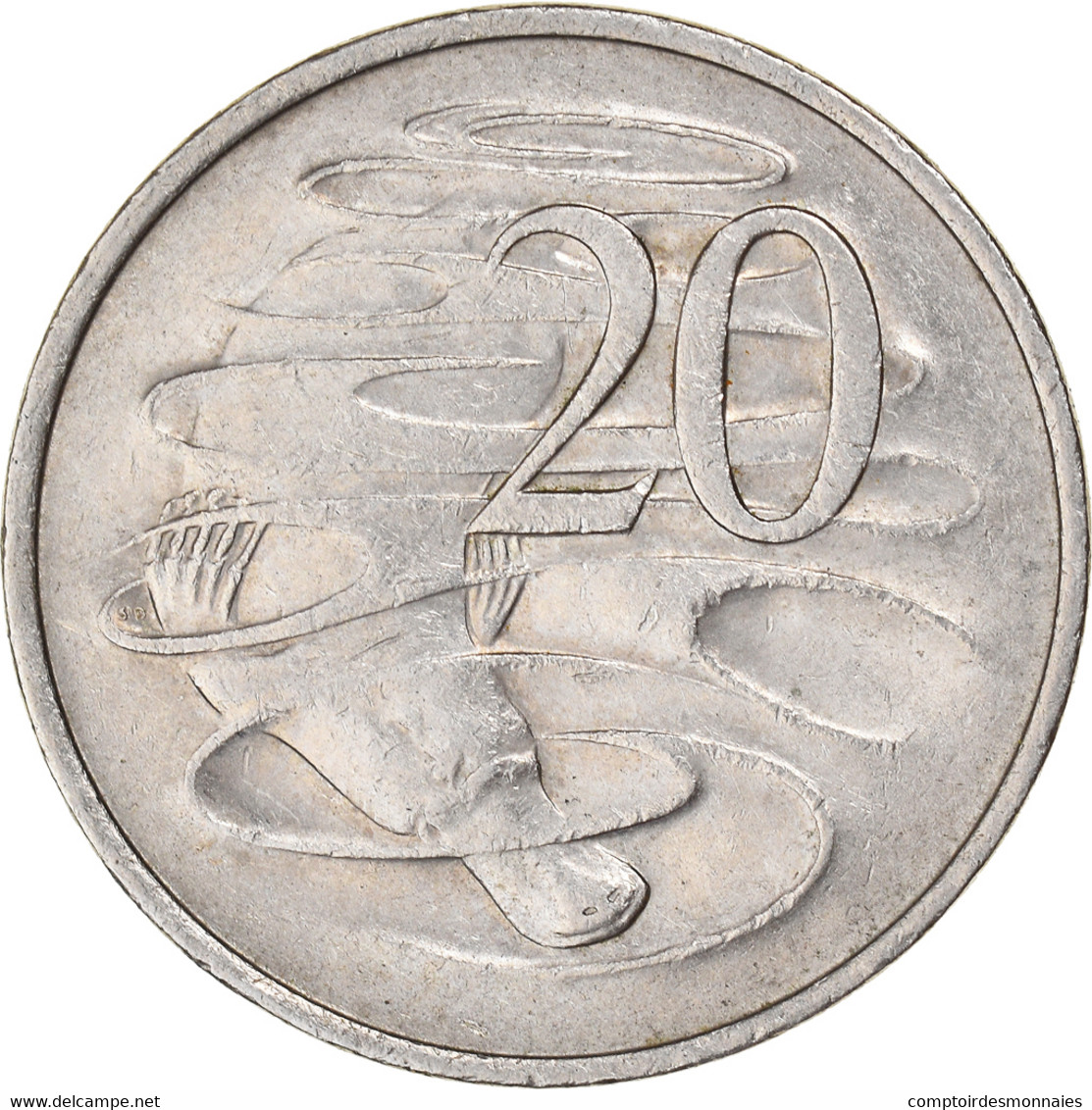 Monnaie, Australie, 20 Cents, 1980, TB+, Cupronickel, KM:66 - 20 Cents