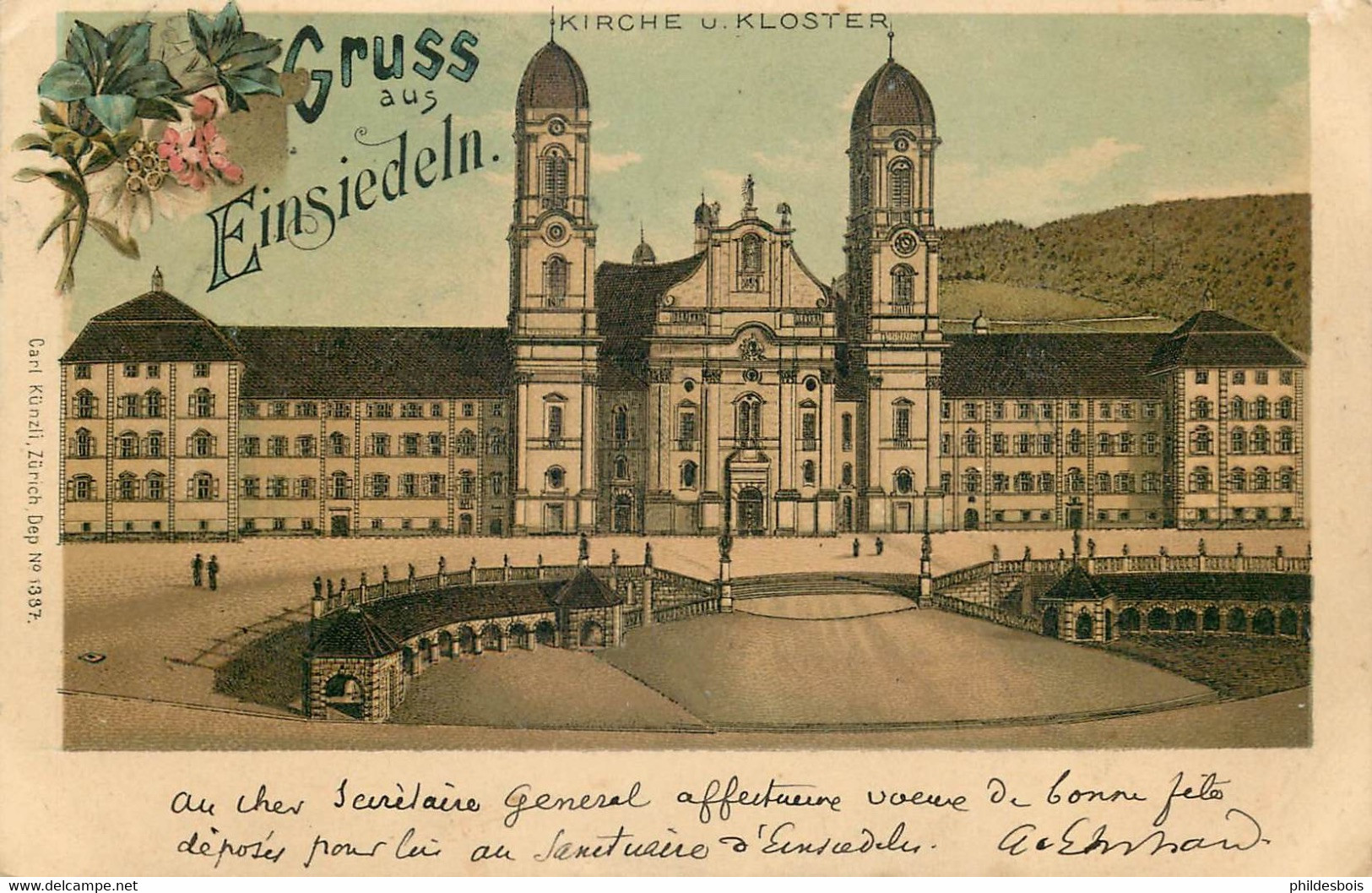 SUISSE  EINSIEDELN  Gruss - Einsiedeln