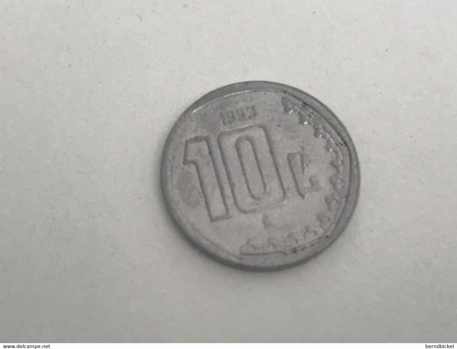 Münze Münzen Umlaufmünze Mexiko 10 Centavos 1993 - Mexique