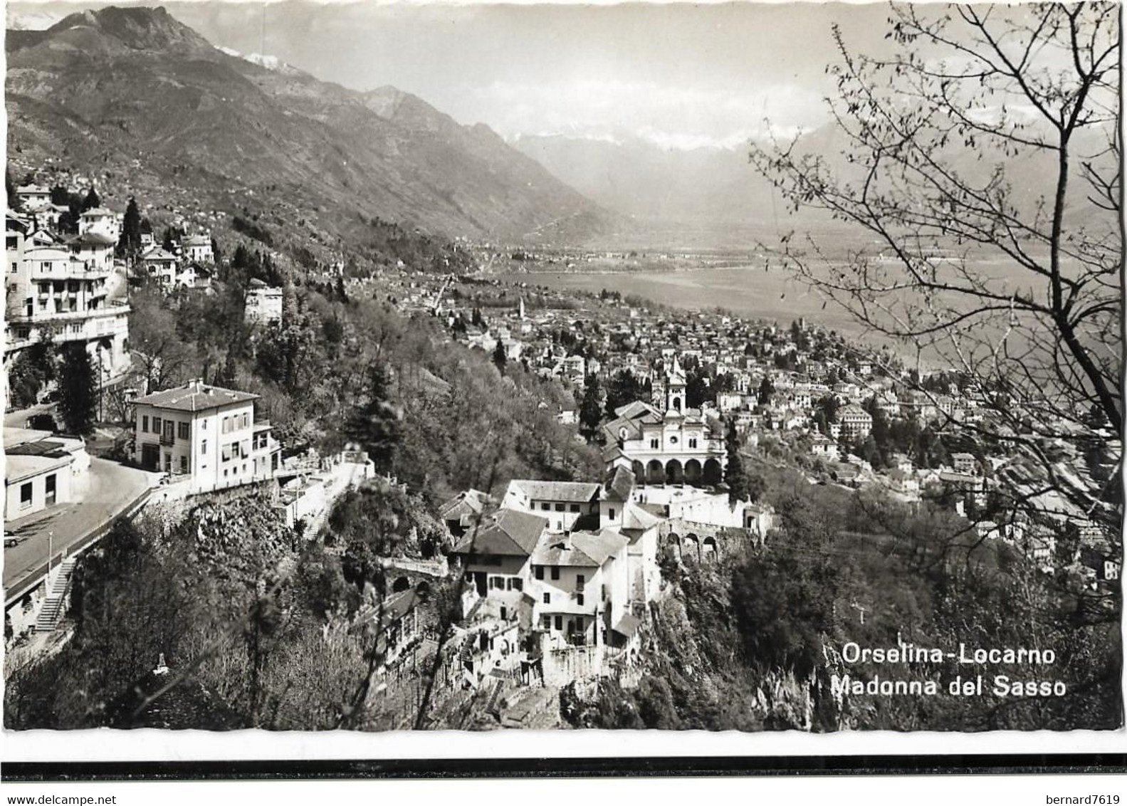 Suisse -   Orselina  Mocarno -   Madonna  Del Sasso - Orselina