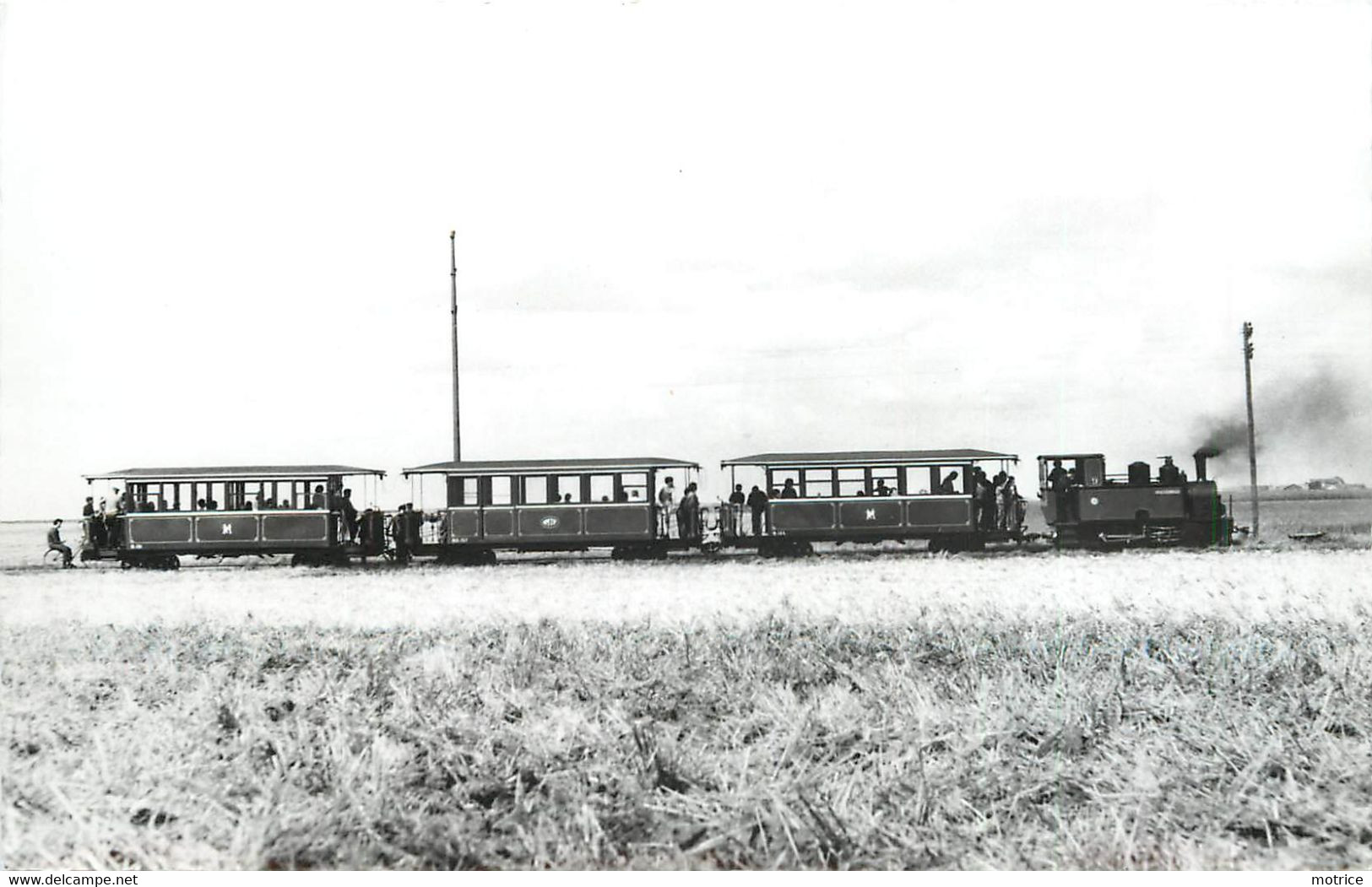 MUSEE DES TRANSPORTS DE PITHIVIERS - Le Train Au Terminus D'ormes. - Trains