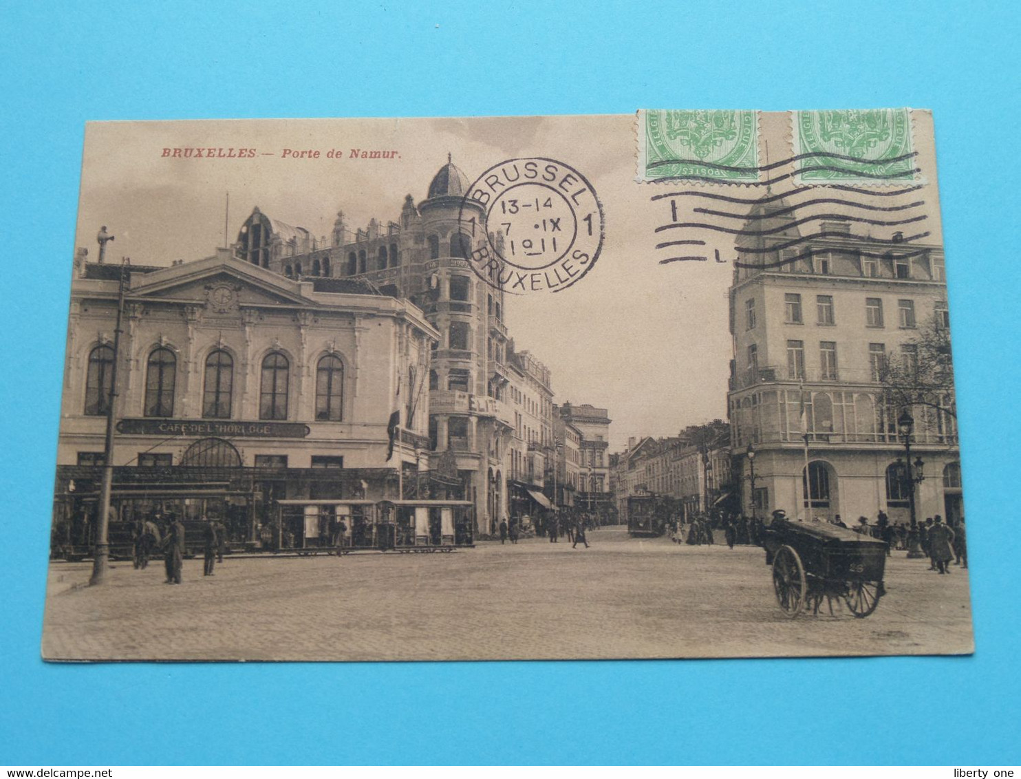Porte De NAMUR > Brussels ( Edit. : ? ) Anno 1911 ( Zie / Voir Scans ) ! - Panoramische Zichten, Meerdere Zichten