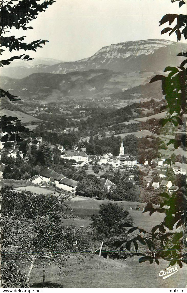 SAINT GEOIRE EN VALDAINE - Vue Générale Et Les Monts De Savoie. - Saint-Geoire-en-Valdaine